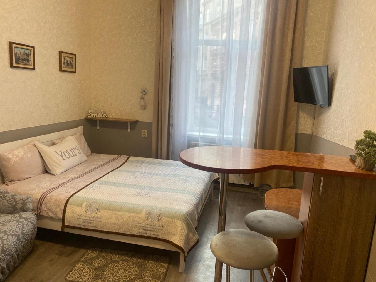 Квартира На Проспекті Шевченка Lviv Ngoại thất bức ảnh